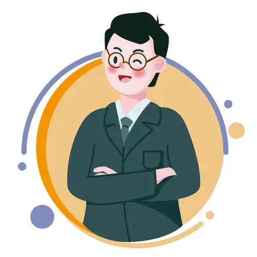 素材元素 免抠元素 卡通手绘 2000x2000px_小清新ppt元素原创职业装男