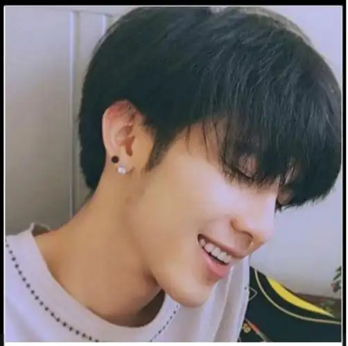 假发男短发韩版帅气微分碎盖齐刘海自然逼真男士蓬松日常全头套式 米