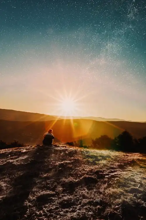 唯美的阳光图片唯美日出自然风景阳光