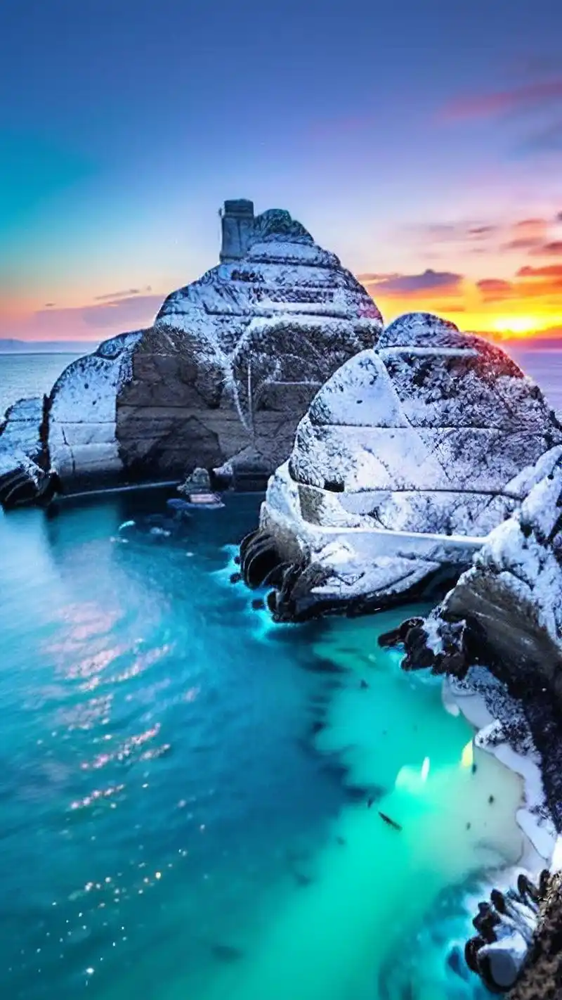 98蓝色系ins风大海壁纸合集97