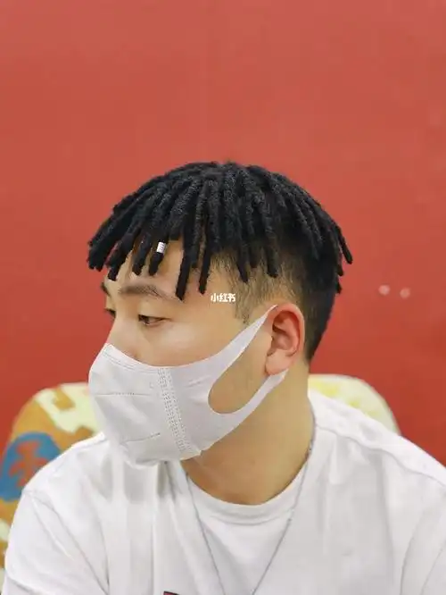 男生脏辫短脏辫设计盆栽头脏辫