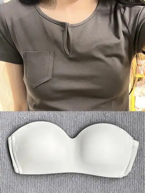 而且会显得93型很好看～可以多种穿法 有无肩带自由切换～#无痕内衣