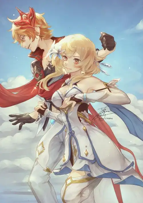 为什么原神中荧和公子的cp突然就火了