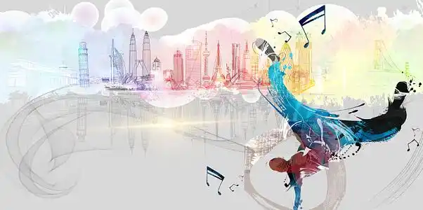 街舞比赛招生背景模板(4401x2200)psdpng这就是街舞宣传海报(2362x