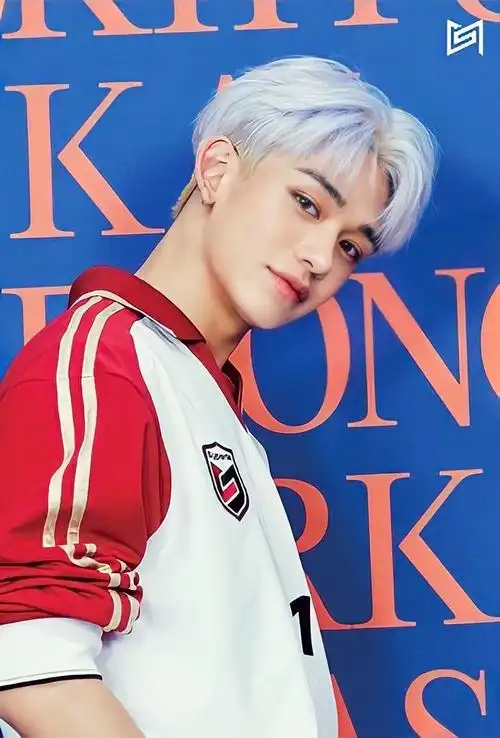 黄旭熙lucas限定银发图楼