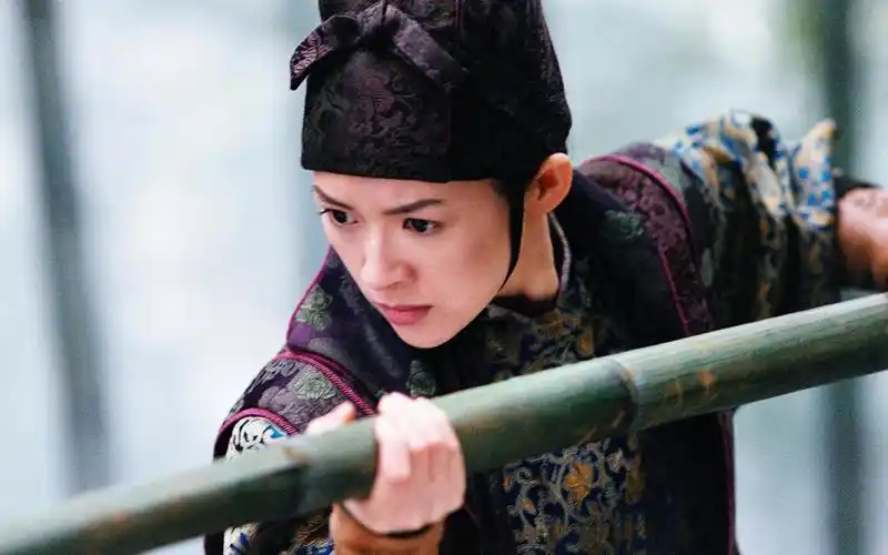 【章子怡x金城武】《十面埋伏》竹林打戏