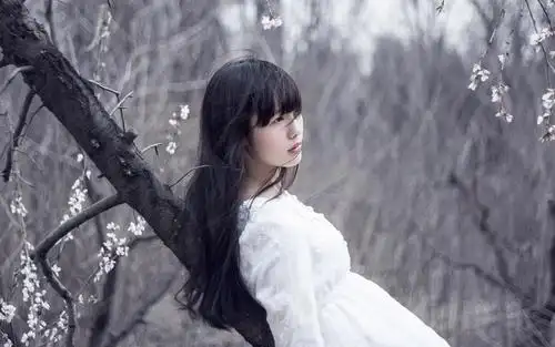 小清新森系美女,高清壁纸图片,清纯美女-回车桌面