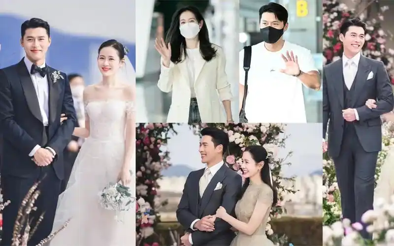 玄彬孙艺珍婚礼官方图曝光满满都是幸福!今天飞美国重游热恋地