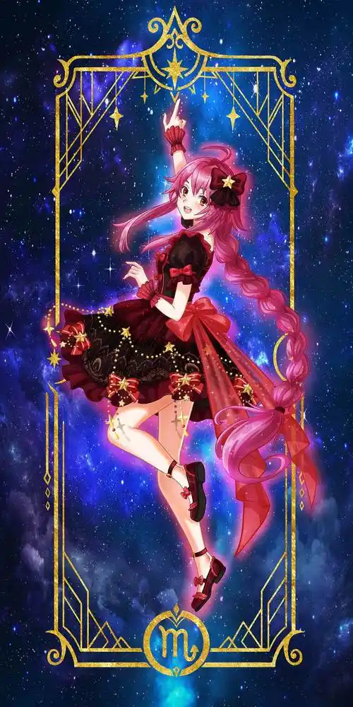 12星座宫女神插画