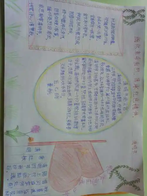 写美篇        4月4日——4月15日是学生进行活动作品云展示的阶段