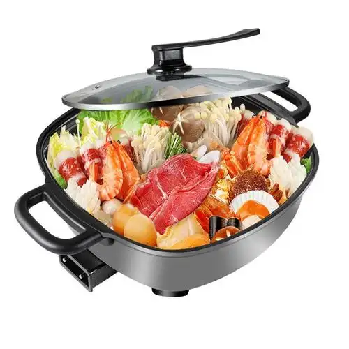 苏泊尔supor电火锅h3232fk688多功能韩式电热锅家用电火锅宿舍6l多