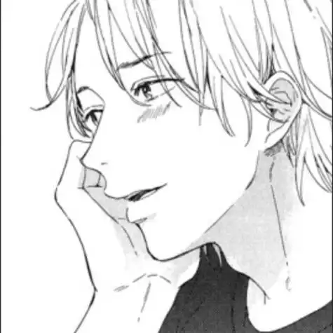 自截漫画黑白动漫男生头像