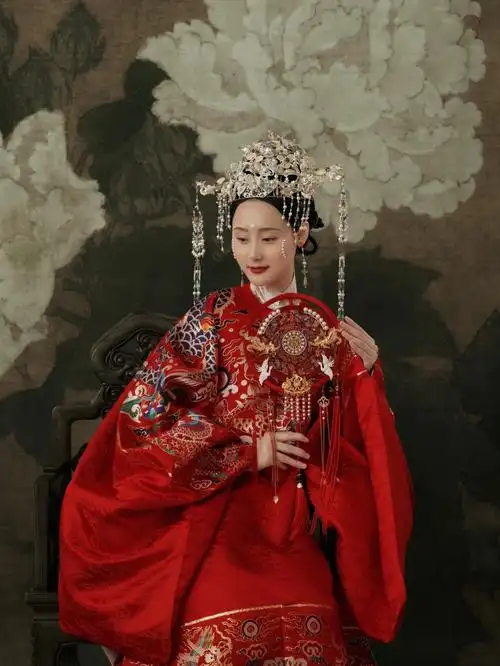 越看越喜欢的汉服婚纱照简直是古装女主角