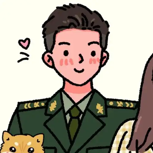 军恋情侣头像情侣专用 兵哥cp情头一男一女 - 结婚用品 - 婚恋猫