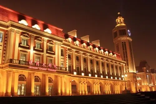 新手天津意式风情街加天津湾夜景