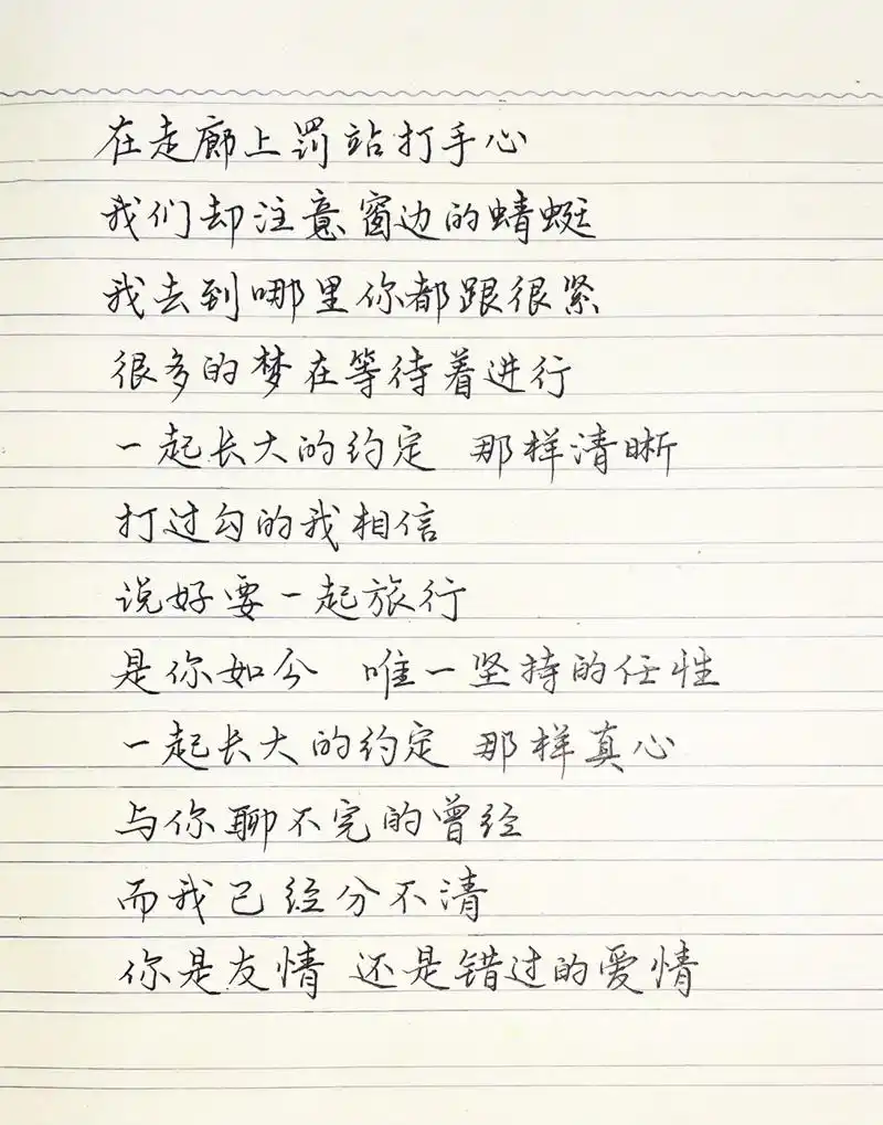 抄歌词:蒲公英的约定      小学篱笆旁的蒲公英 是记忆里有味道的风景