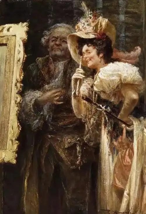 欧洲宫廷油画你绝对不容错过视觉盛宴