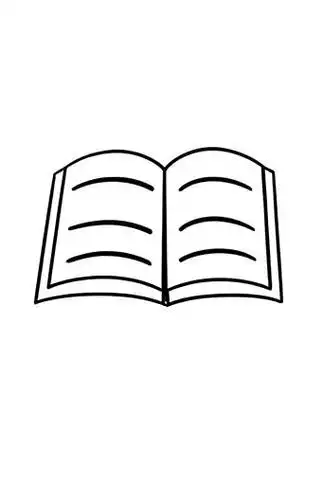 📖打开的书简笔画✨