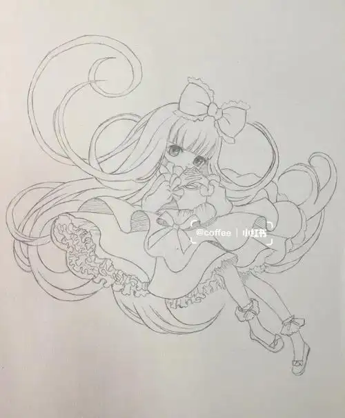 零基础纯小白自学漫画人物第5760天