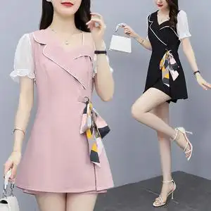夏季女装2022新款夏天御姐炸街甜酷西装短裤职业两件套装洋气减龄