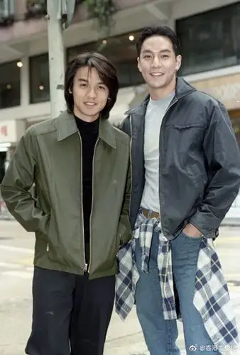 《美少年之恋》片场的冯德伦,舒淇,吴彦祖 zt