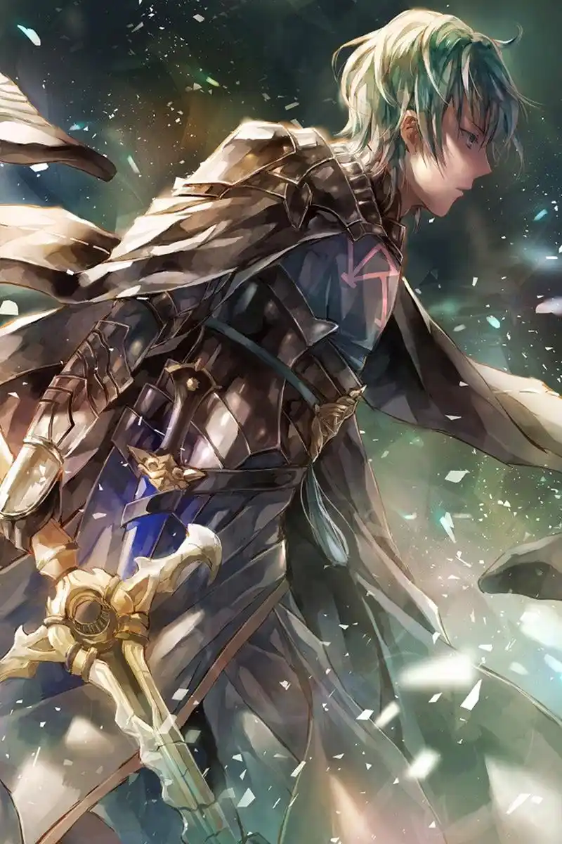 日漫禁欲系男主精美插图合集!不敢上战场的勇士不是一个好男人