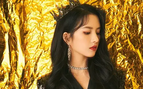 刘些宁暗黑女王写真桌面壁纸