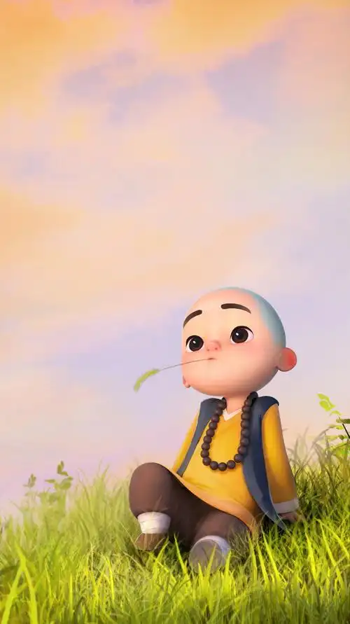 今天要送一本漫画新书一禅小和尚的你总说没事