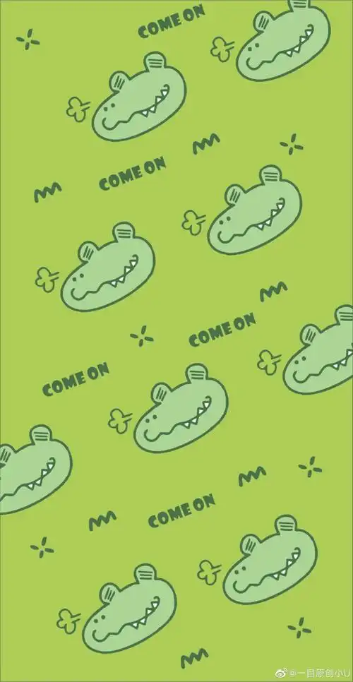 小恐龙壁纸微博@一目原创小u