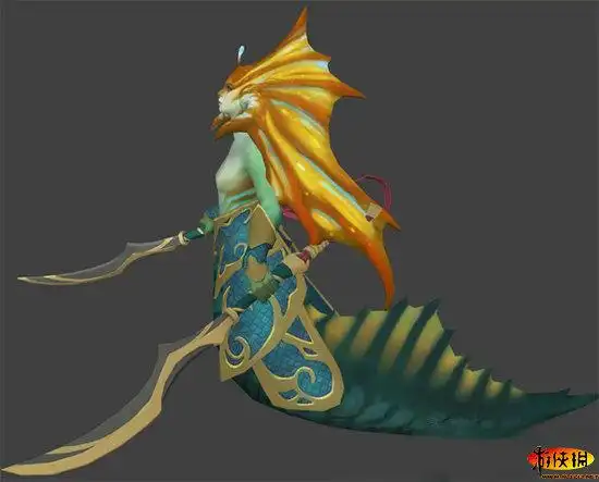 《dota2》新英雄:美艳娜迦女海妖裸身登场
