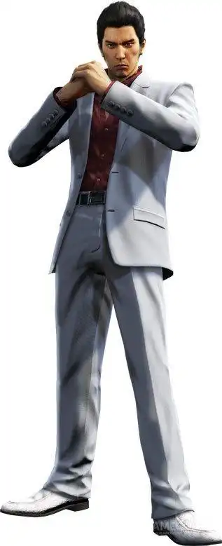 比如 《如龙》系列的主角之一 桐生一马 非常典型.