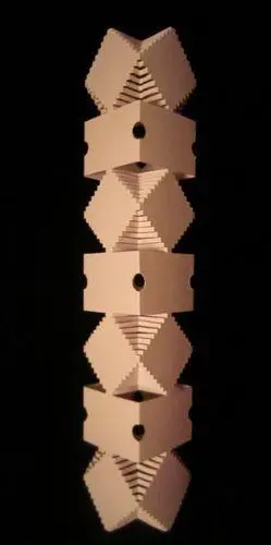 剪纸立体3d剪纸模型教师基本功大赛手工制作纸艺模型仿生构成作业成品