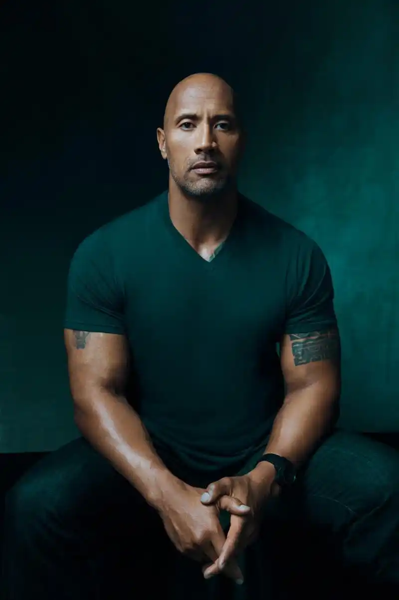 美国男演员道恩99强森霸气写真图片