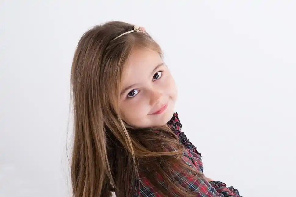 可爱的小女孩,可爱的小女孩,长头发