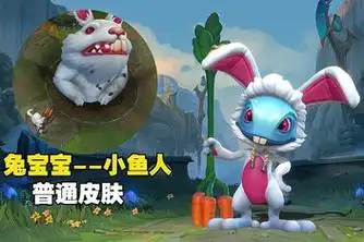 英雄联盟最新皮肤:兔宝宝小鱼人!_百度视频搜索