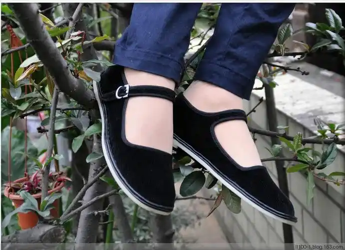 【布鞋情怀】布鞋美腿诱惑同样给力(一带式白边布鞋)(145p)