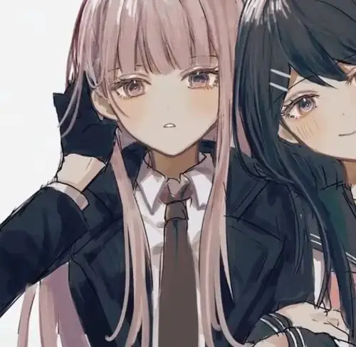 超甜超仙超优质的闺蜜头像y适合王者荣耀开黑的动漫闺蜜头像