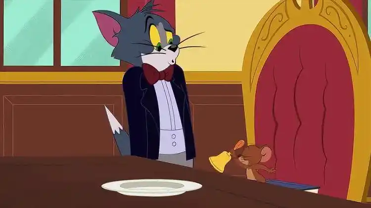猫和老鼠:汤姆猫变"绅士",暴揍小老鼠!