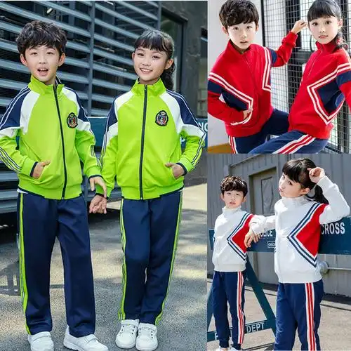 16年级传统校服套装一年级小学中学生运动会开幕式服装校服