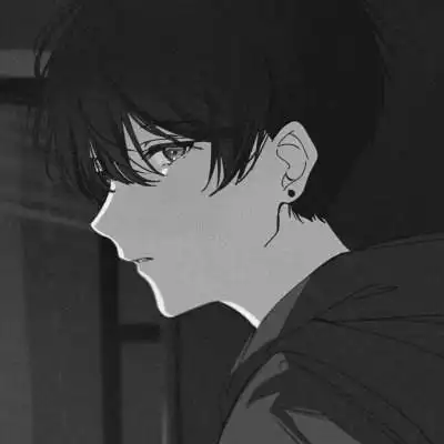 痞帅黑白动漫男头像图片114张_男生动漫头像_头像屋