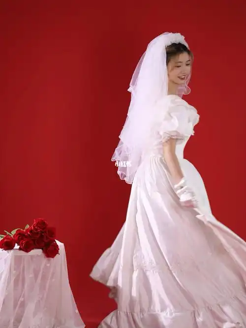 一个人的婚纱写真室内个人写真十堰约拍