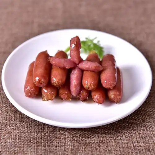 【食在川铭】台式小烤肠原味一口肠100g*2袋 烧烤小香肠火锅食材_爱酷
