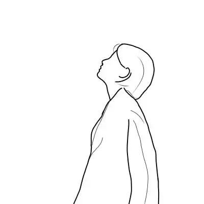 喜欢简单的黑白线条