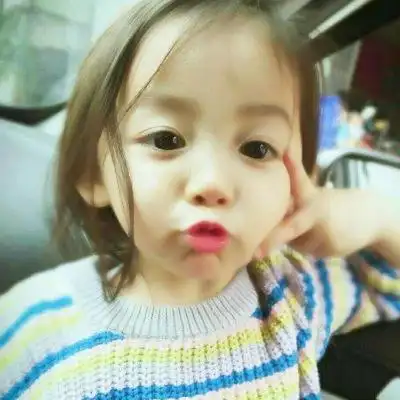 搞怪宝宝头像高清萌萌哒的卖萌搞怪小女孩头像图片