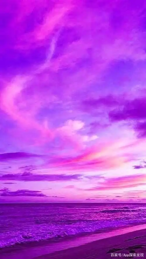 多彩壁纸296期|紫色系列手机壁纸