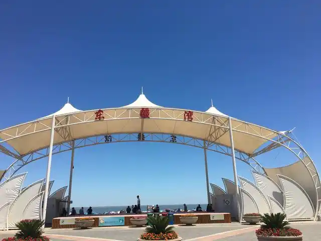实地打卡改造升级后的天津东疆湾沙滩景区
