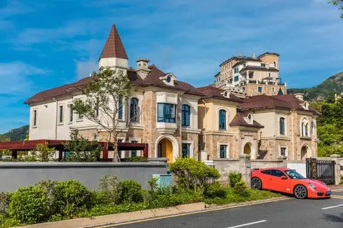 华侨城天麓莱茵庄园城堡别墅5房2厅超大院子包场