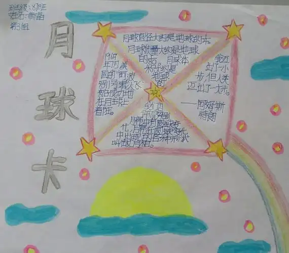 我的月球卡- 桃花路小学87班