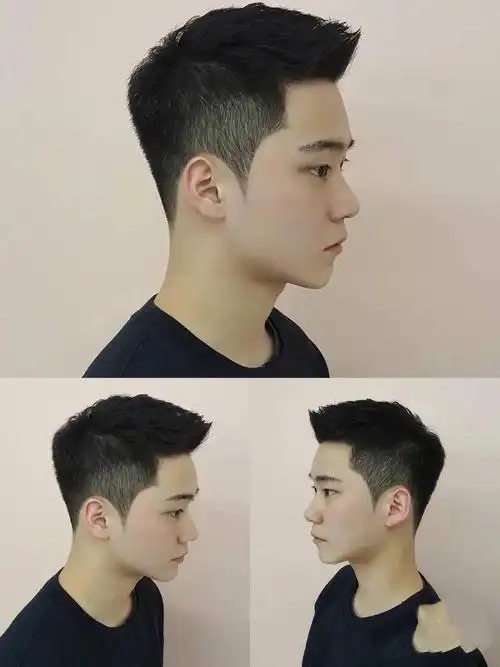 75男生夏季发型别废话75直接让托尼照着剪