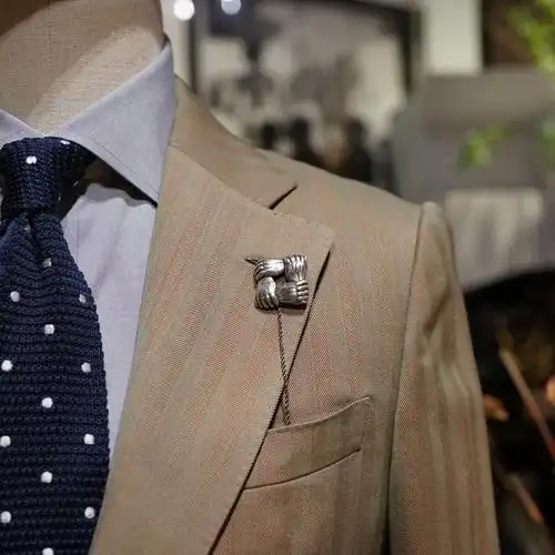 英国tateossian胸针男士西装驳头船锚原创设计领针胸针